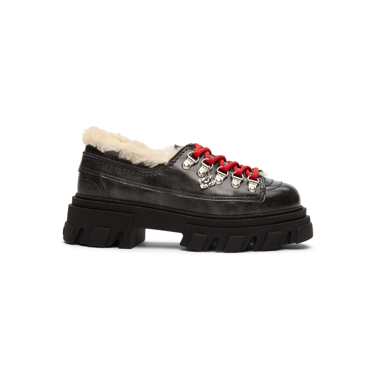 GANNI Cleated Derbies Vintage (Ebony)