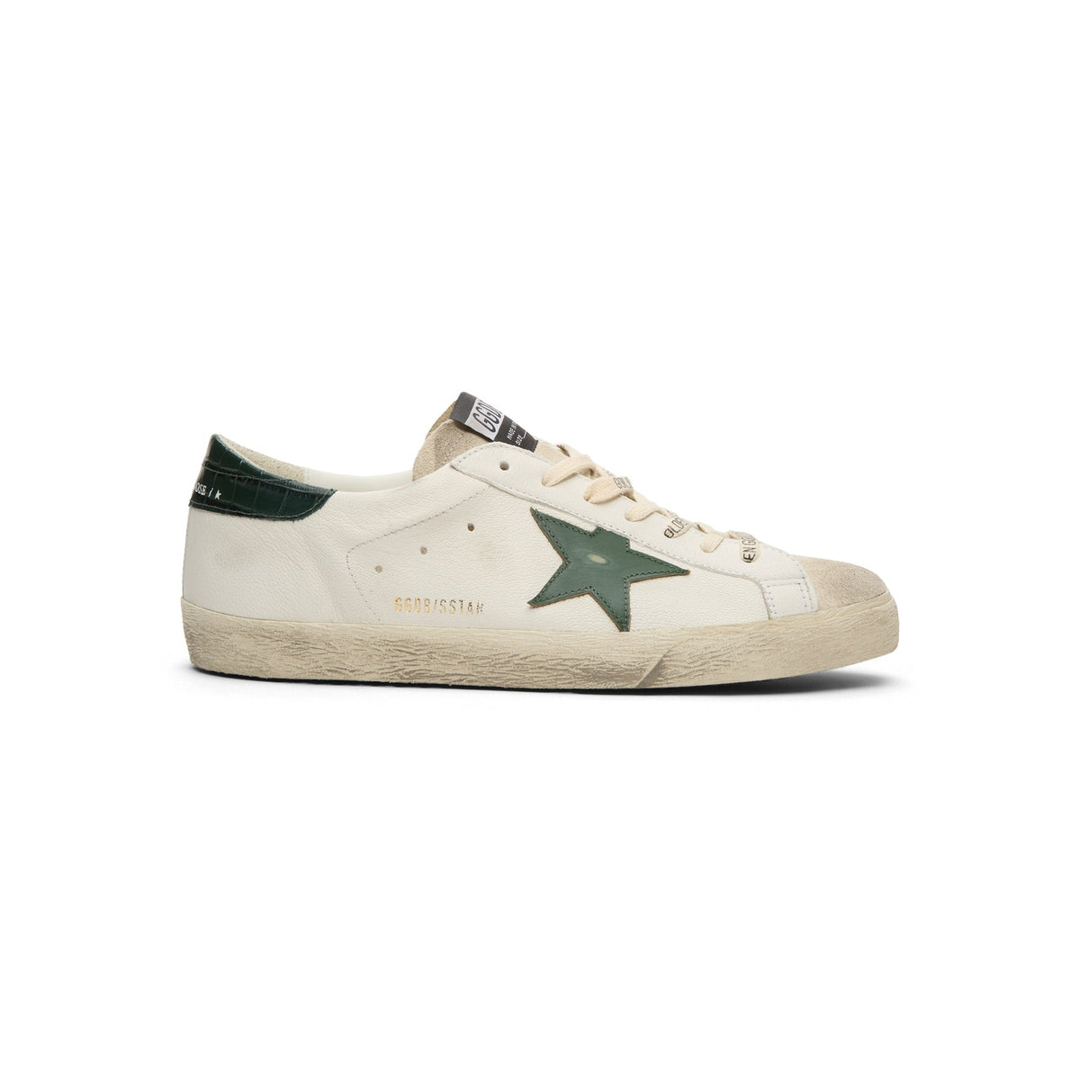 Golden Goose Super Star (White/Green)