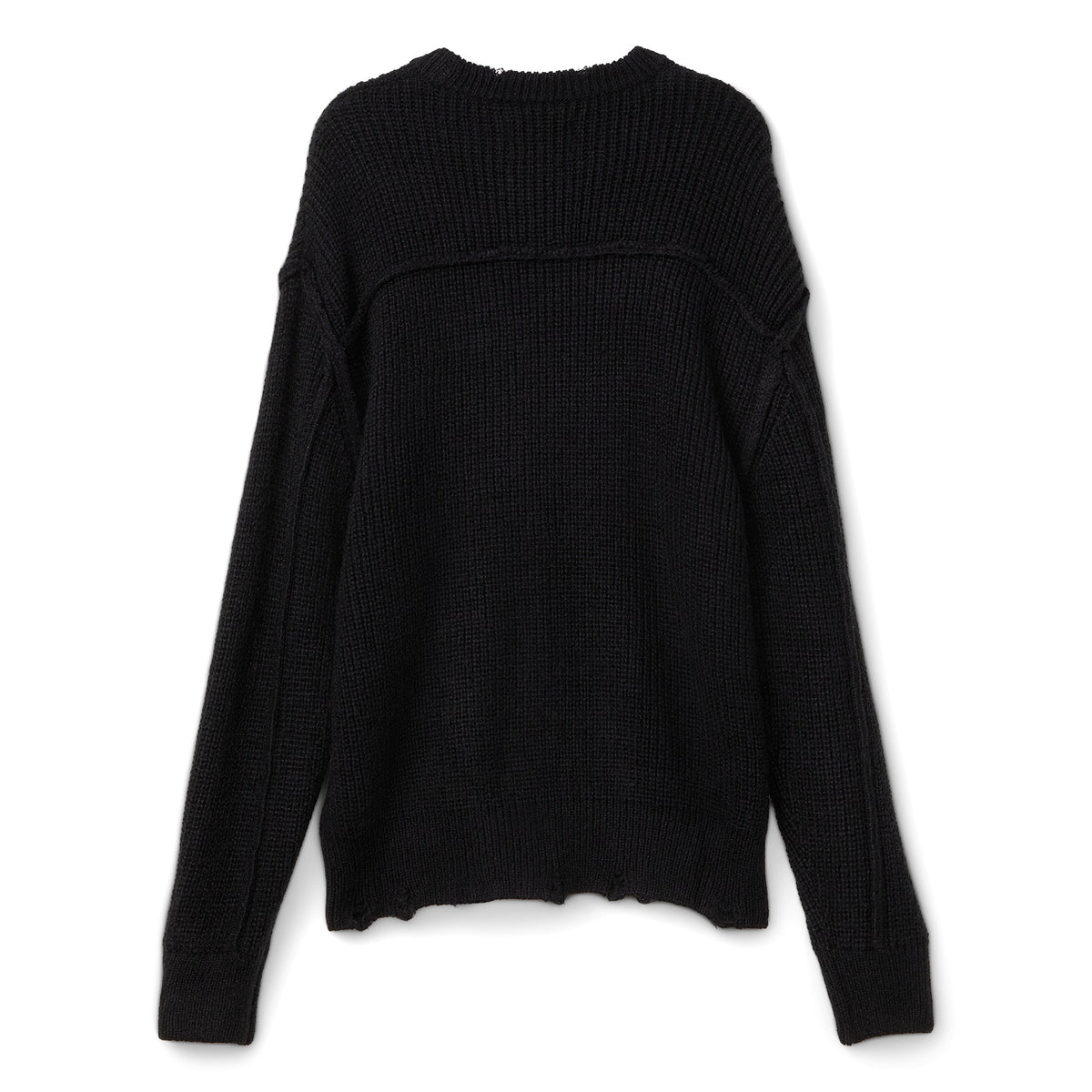 Beach Brains Session Knit Sweater (Black)