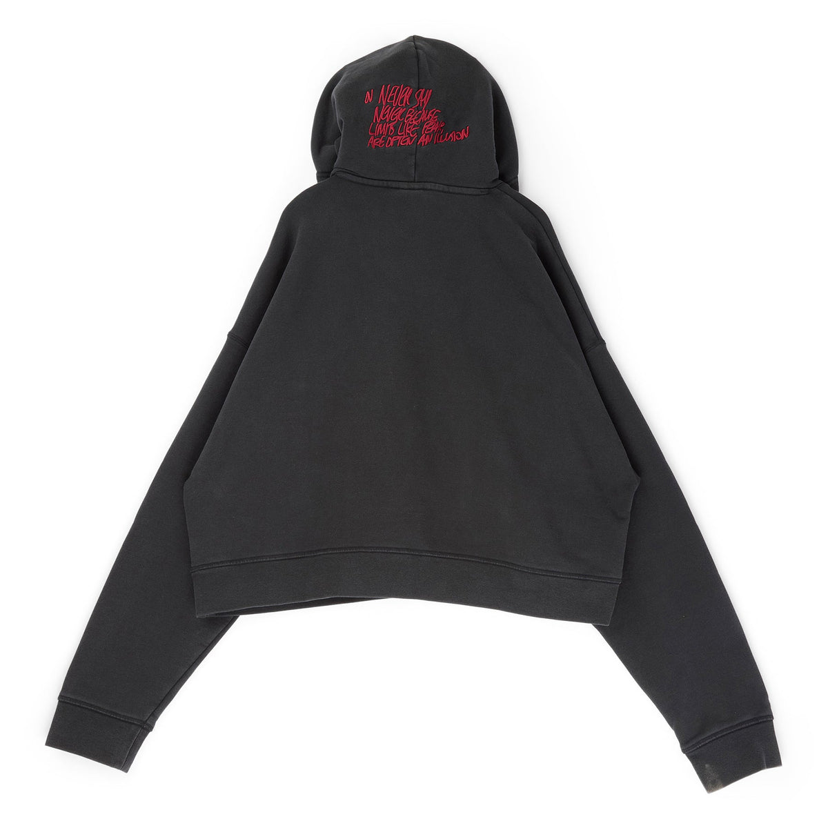 Air Jordan M J IH Crop Hoodie (Black/Ivory )